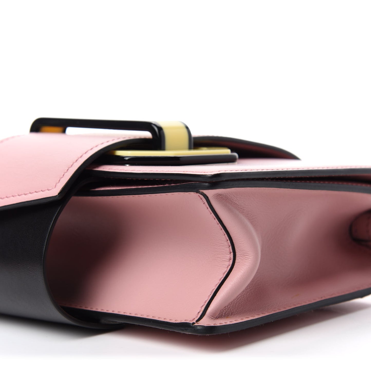 City Calf Plex Ribbon Bag Pesco Giallo