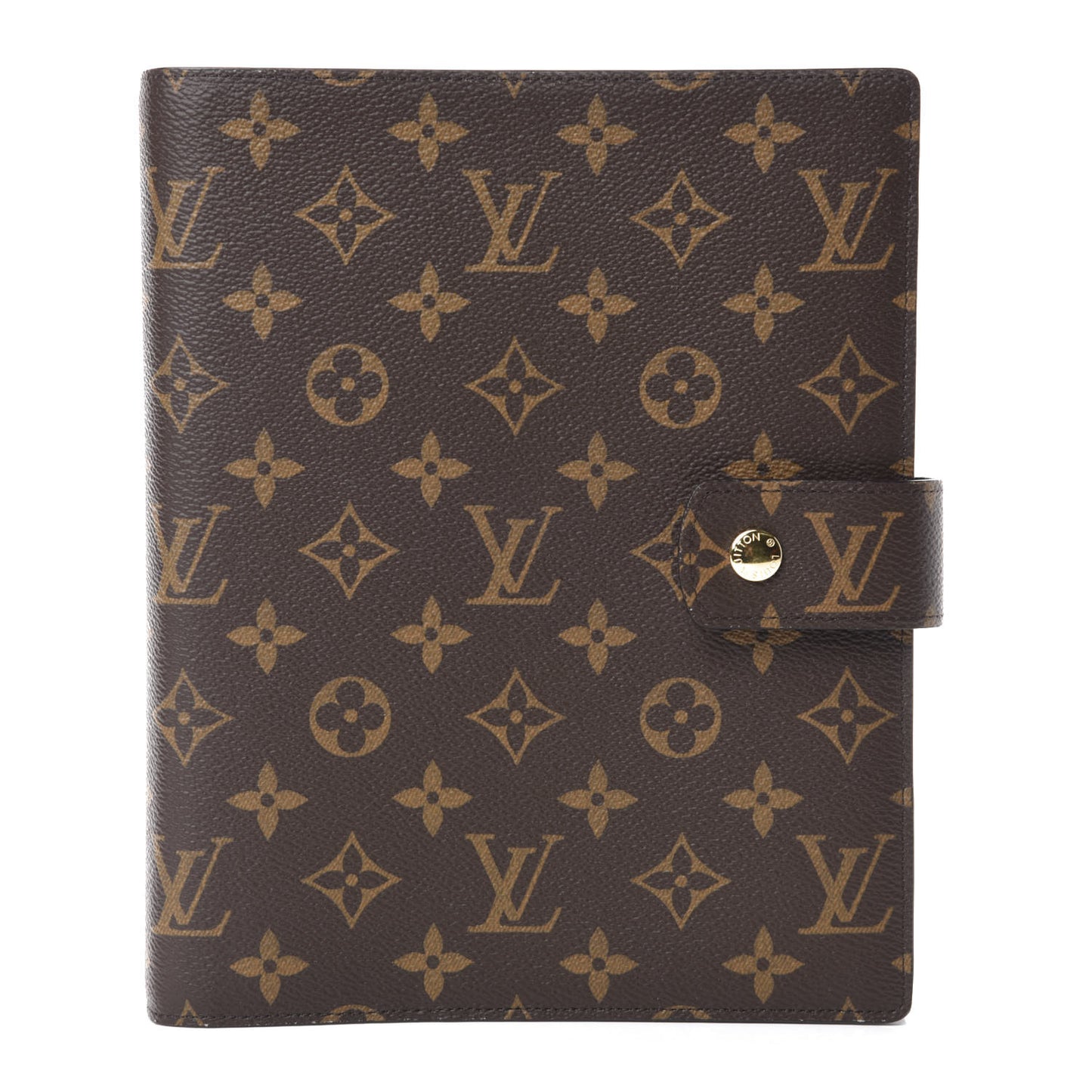 Monogram Large Ring Agenda Cover