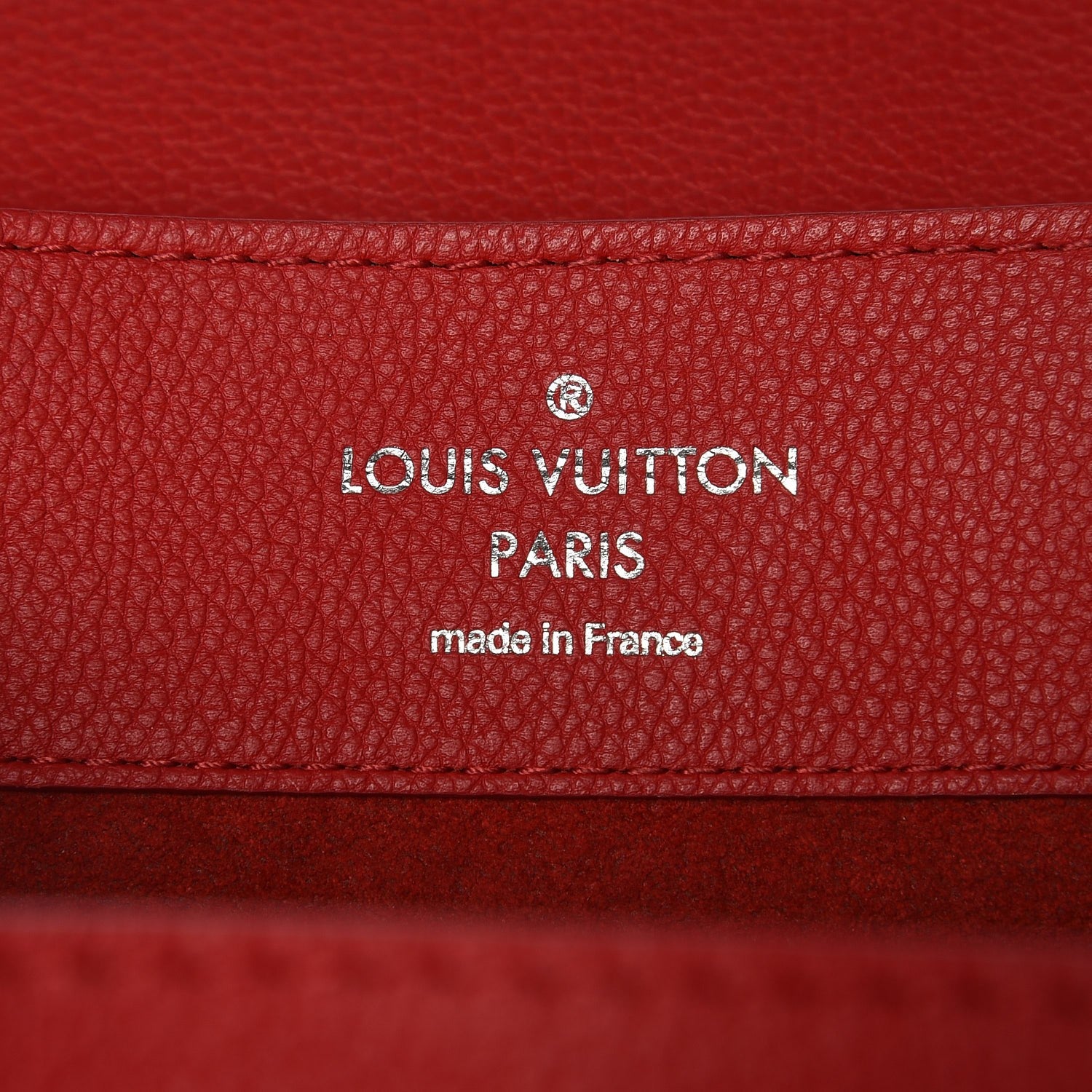 Louis Vuitton Soft Calfskin Lockme Backpack Rubis 7 of 10