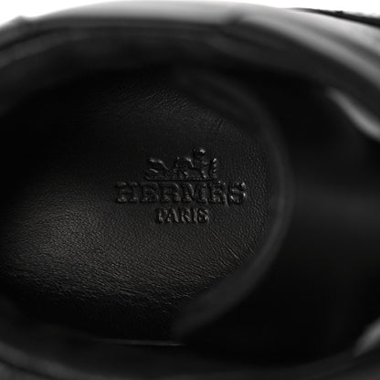 Hermes Calfskin Daydream Sneakers 38 Black 7 of 8