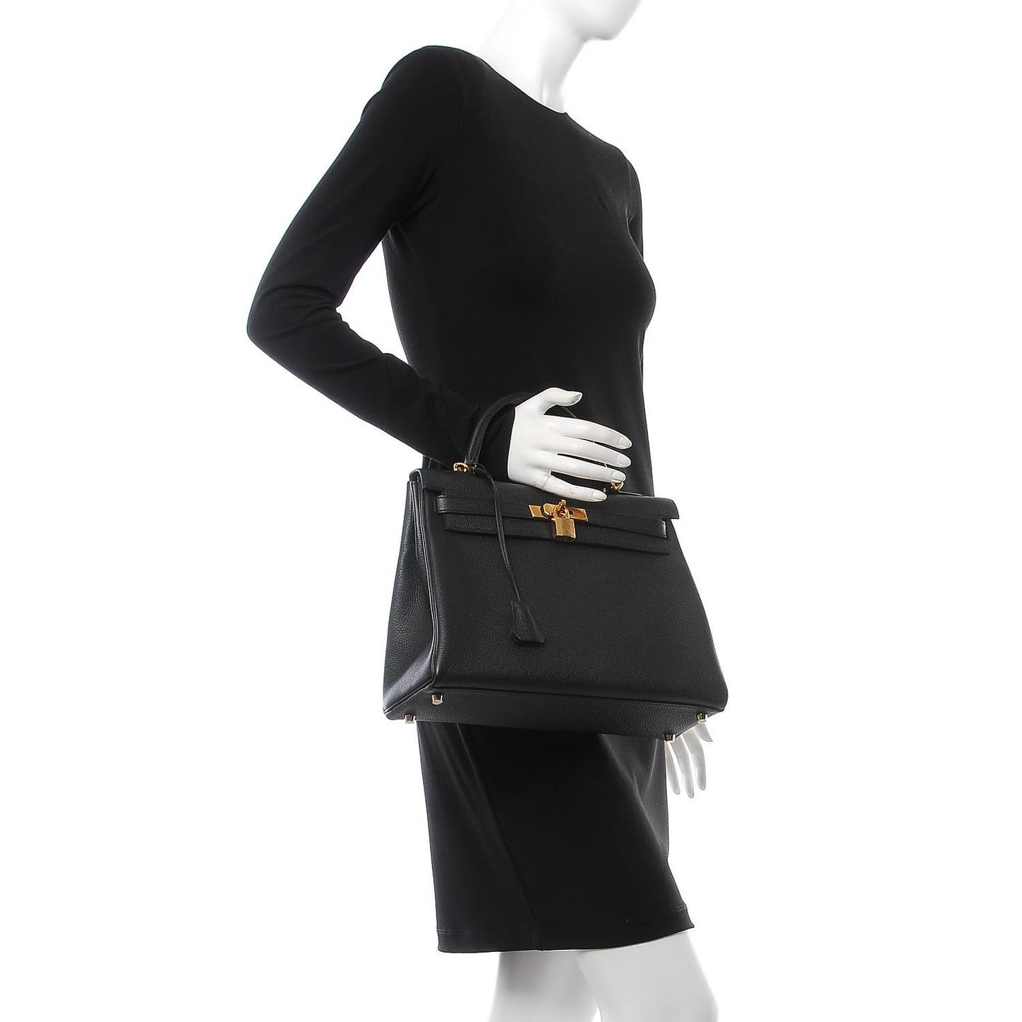 Togo Kelly Retourne 32 Black