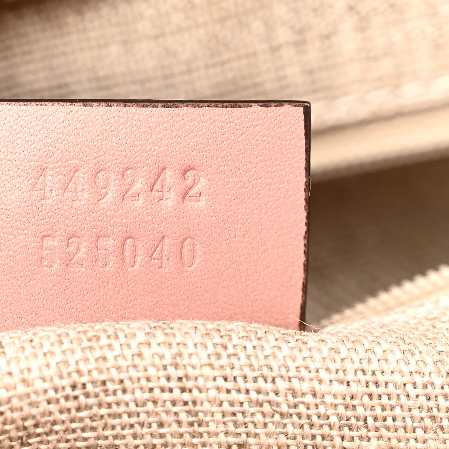 Gucci Microguccissima Bree Zippered Tote Soft Pink 7 of 10