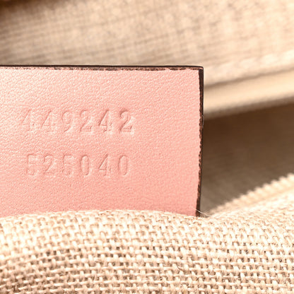 Gucci Microguccissima Bree Zippered Tote Soft Pink 7 of 10