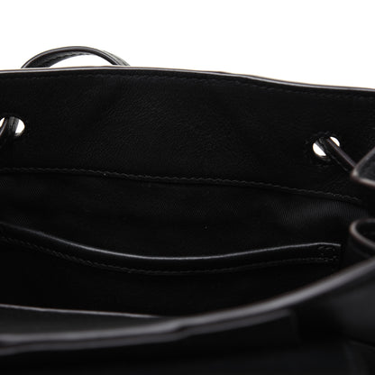MCM Calfskin Ottomar Monogram Essential Backpack Black 12 of 21