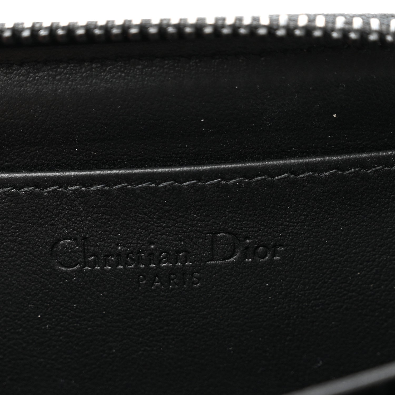 Christian Dior Technical Fabric Embroidered Palm Tree Toile De Jouy DiorTravel Detachable Card Holder Blue 6 of 7