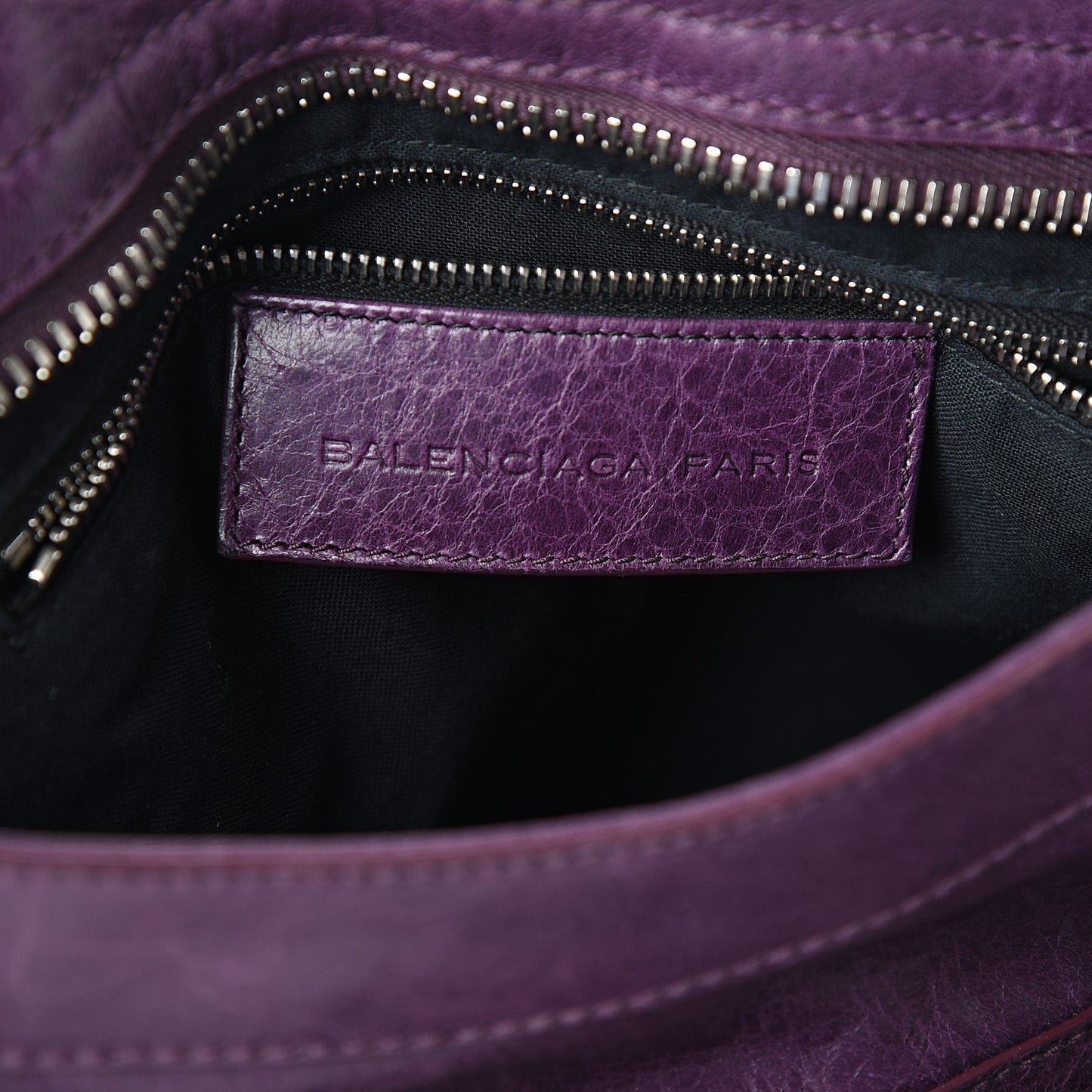 Agneau Giant 21 Silver Hardware City Raisin