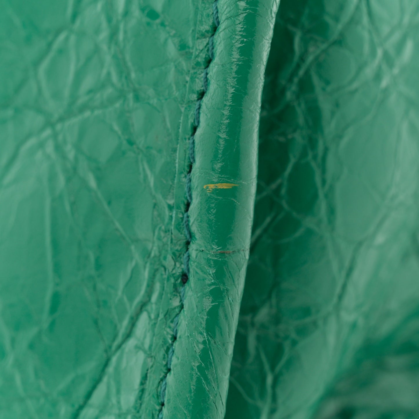Agneau Classic Silver Hardware S City Magic Green