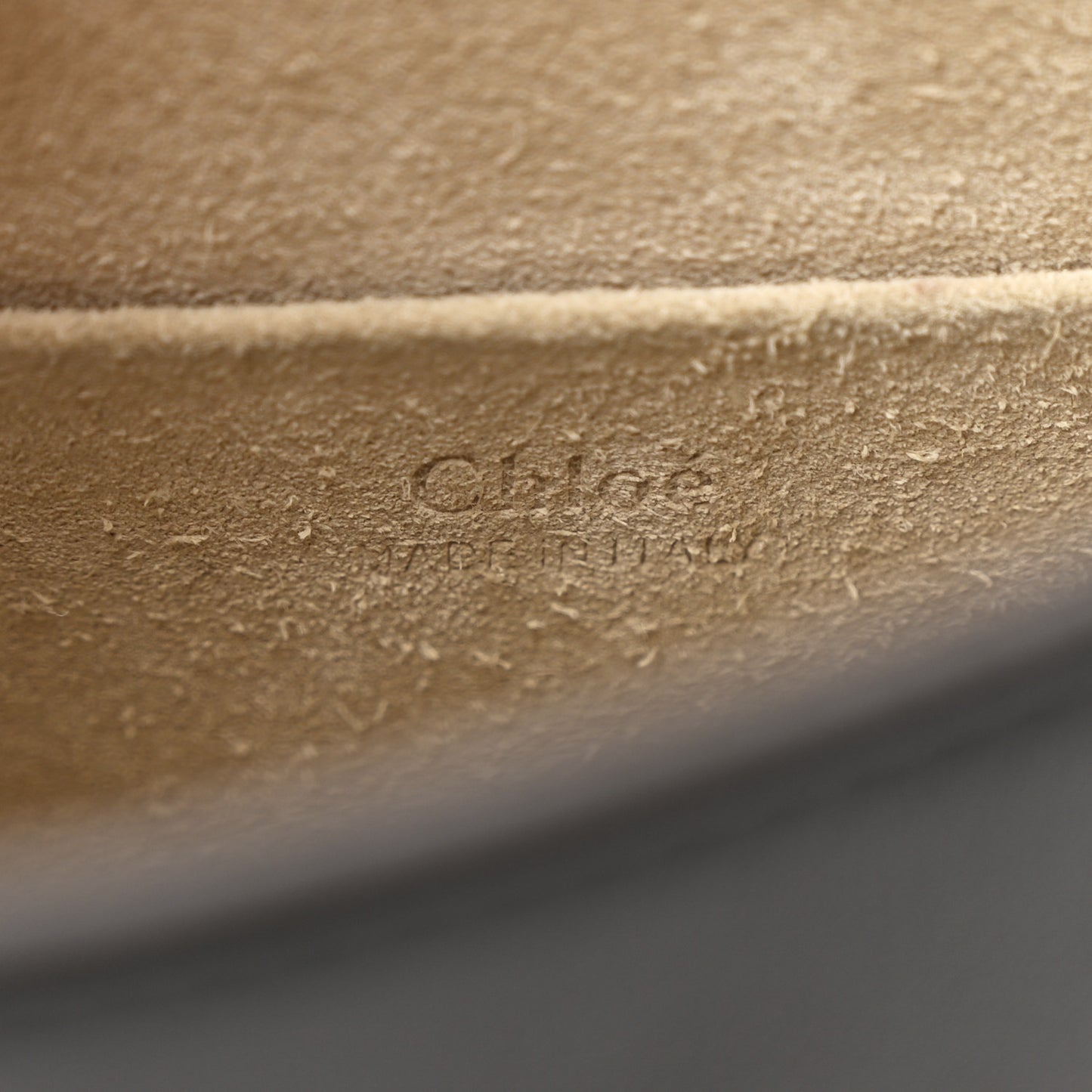 Calfskin Suede Small Nile Bracelet Bag Black