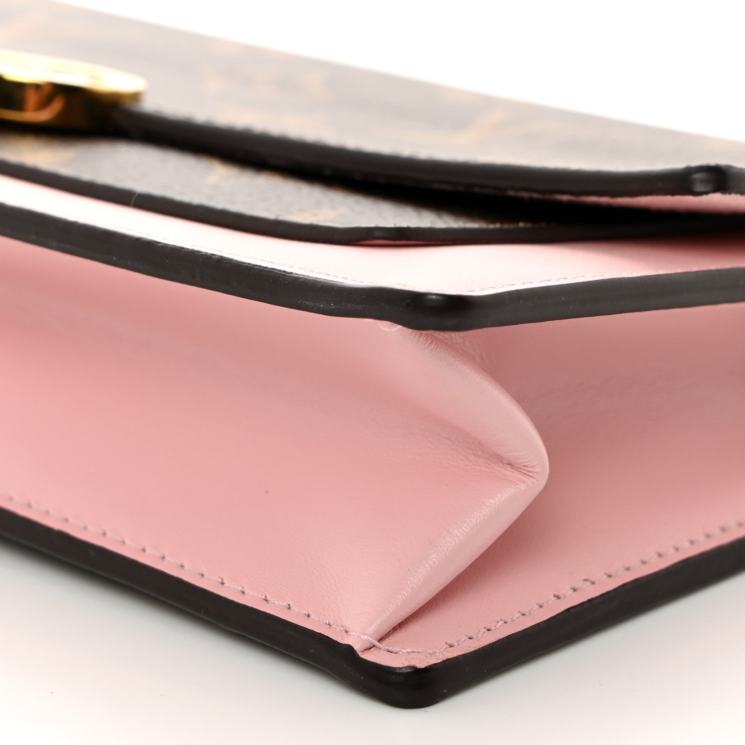 Louis Vuitton Monogram Flore Chain Wallet Rose Ballerine 9 of 9