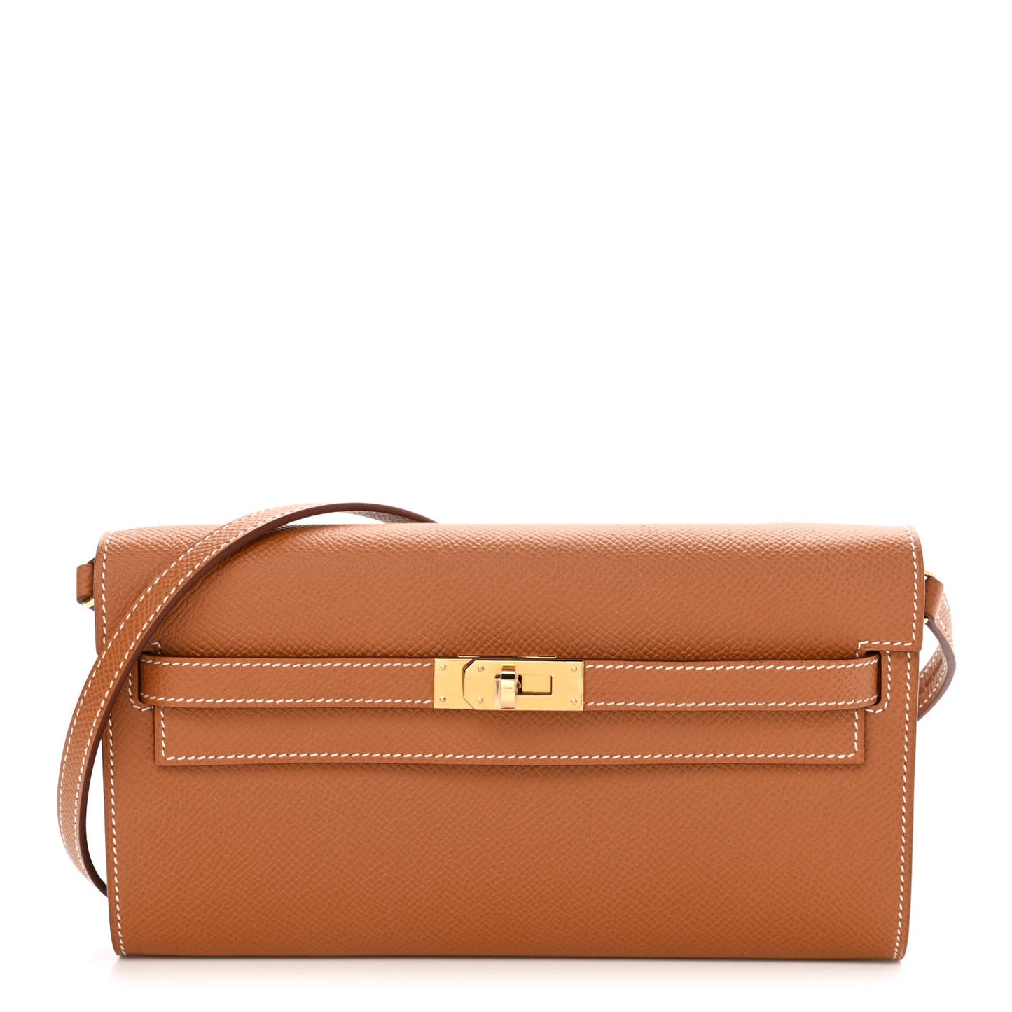 Epsom Kelly Wallet To Go Gold