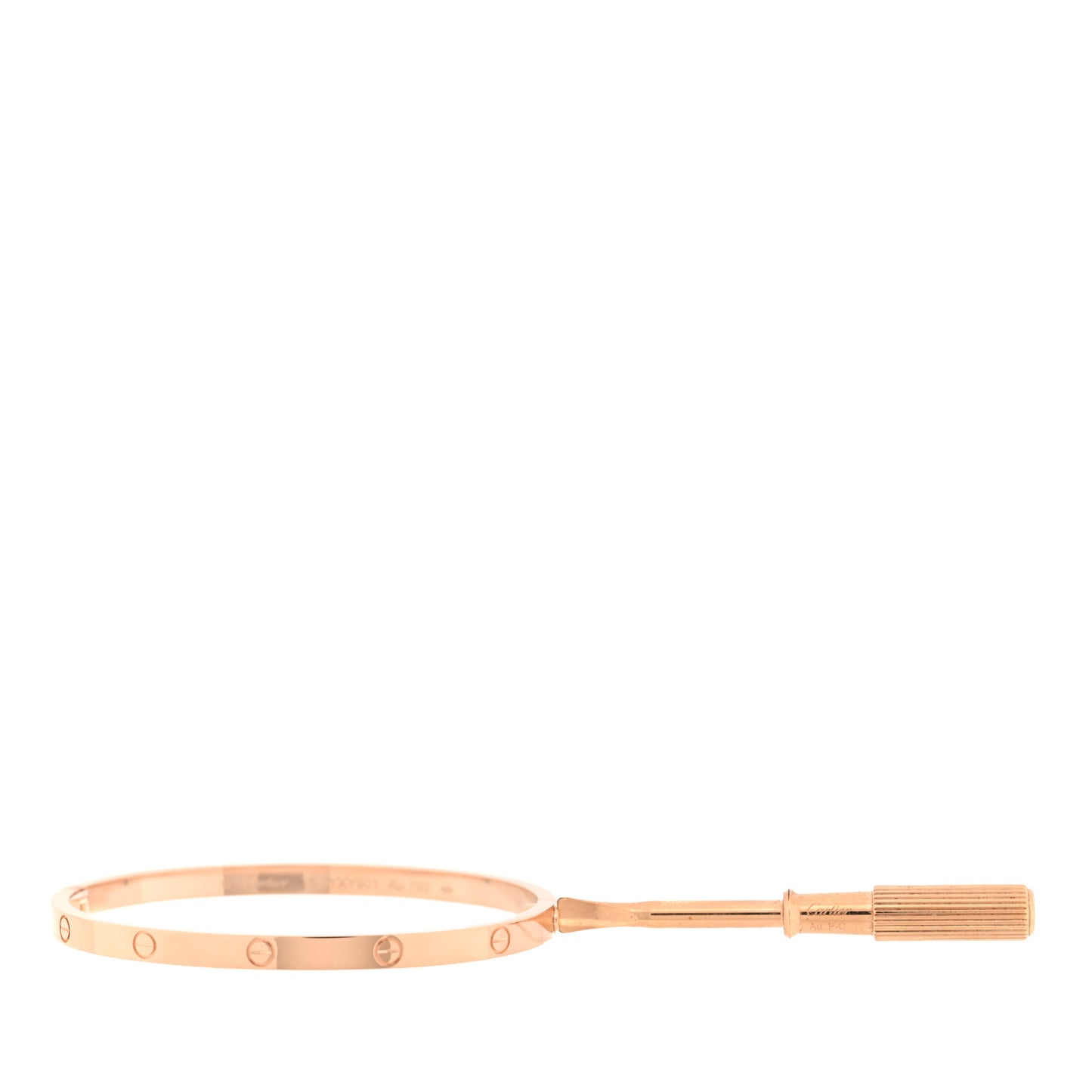 18K Pink Gold Small LOVE Bracelet 15