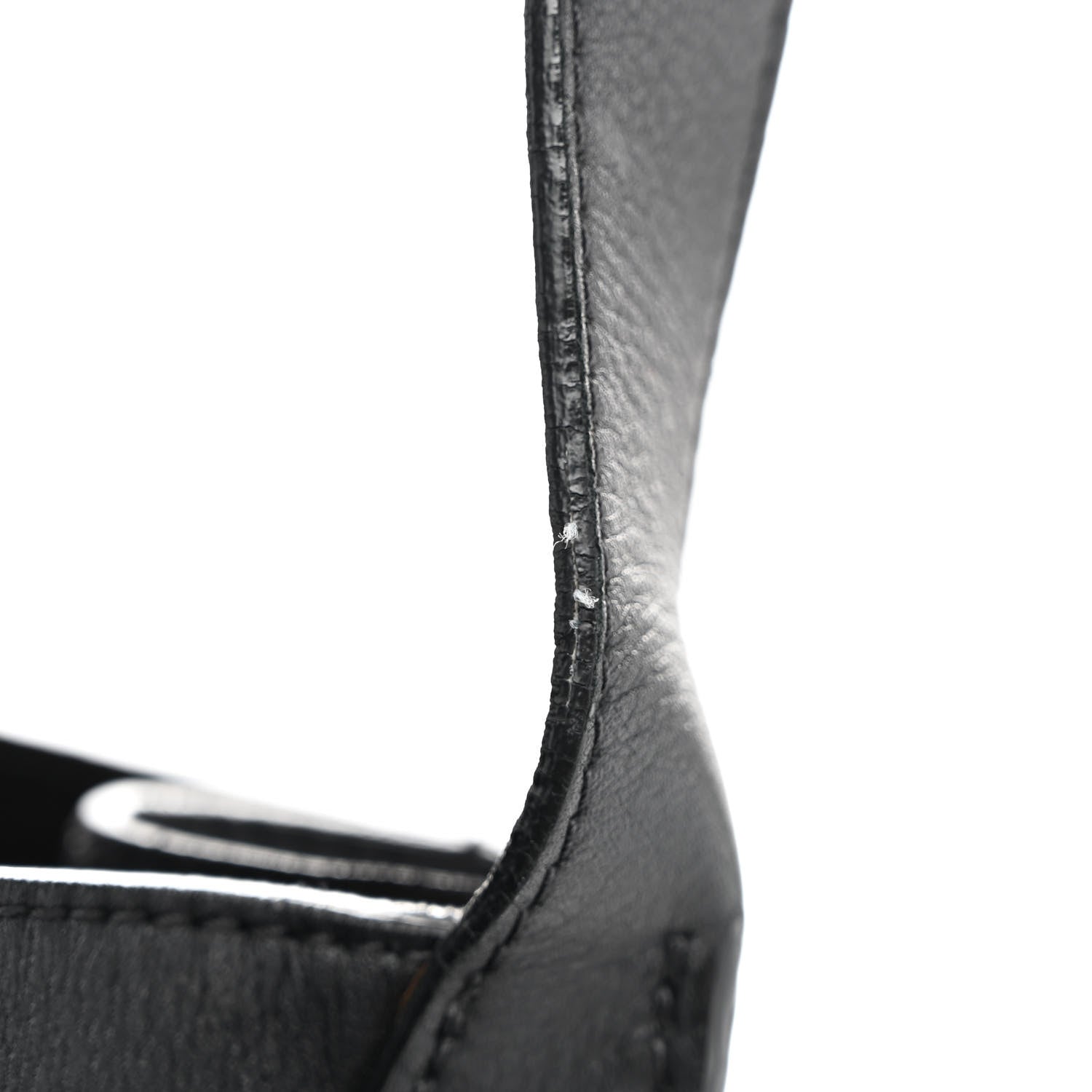 Celine Smooth Calfskin Long Strap Big Bucket Bag Black 11 of 11