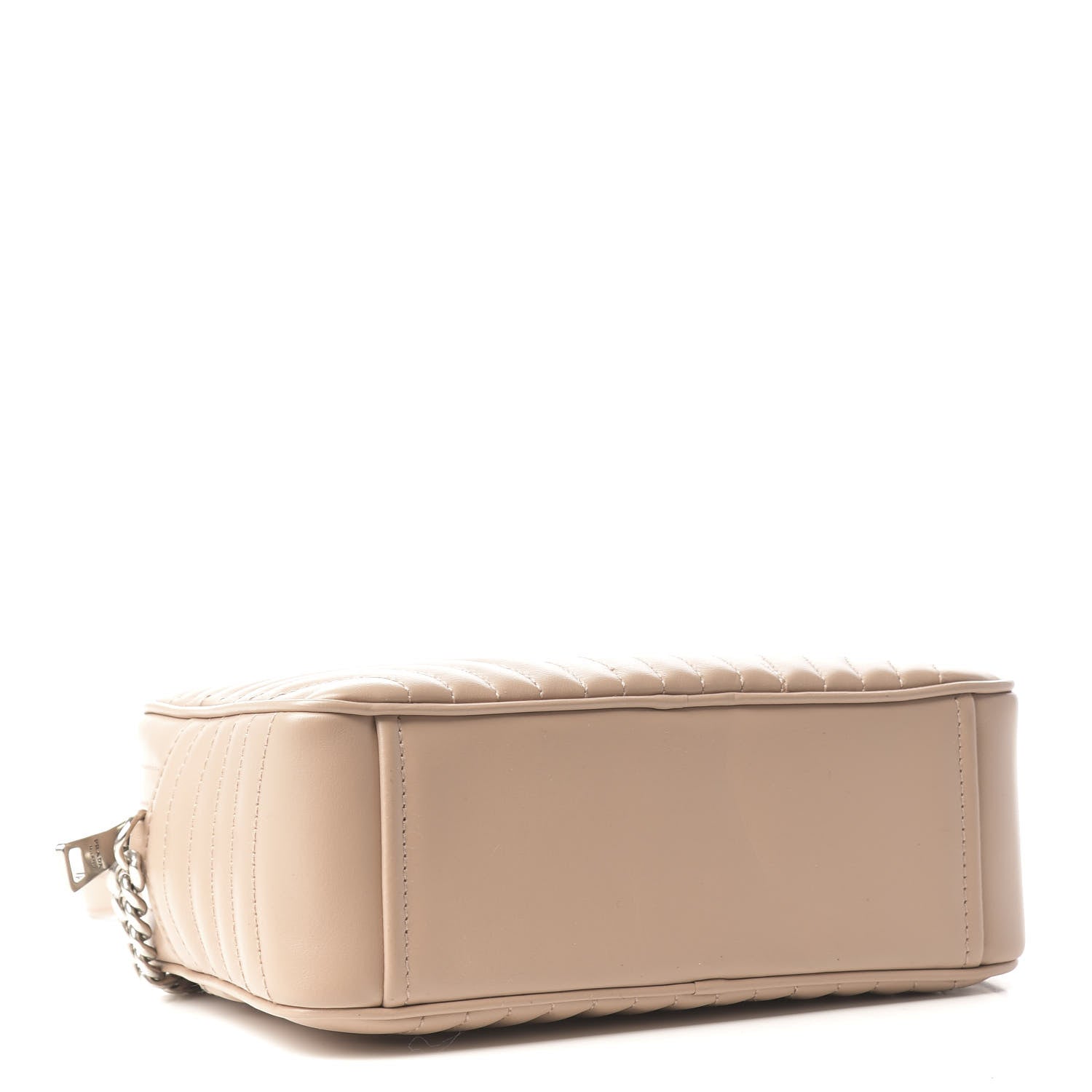 Prada Soft Calfskin Diagramme Camera Bag Cipria 3 of 9