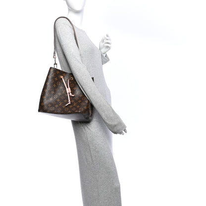 Louis Vuitton Monogram Neonoe MM Rose Poudre 2 of 11