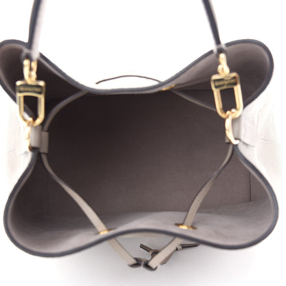 Louis Vuitton Empreinte Monogram Giant Neonoe MM Tourterelle Creme 6 of 11