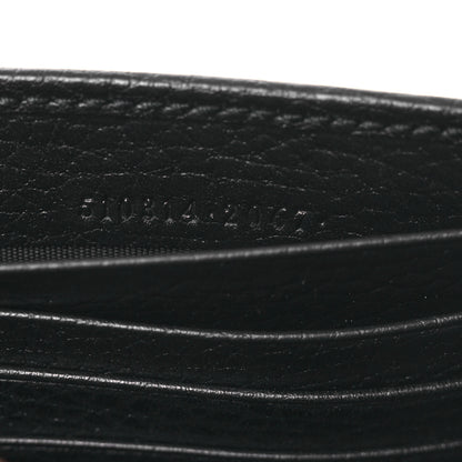 Gucci Dollar Calfskin Interlocking G Chain Wallet Black 8 of 13
