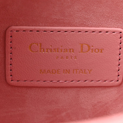 Christian Dior Lambskin Cannage Medium Lady D-Joy Light Pink 6 of 11