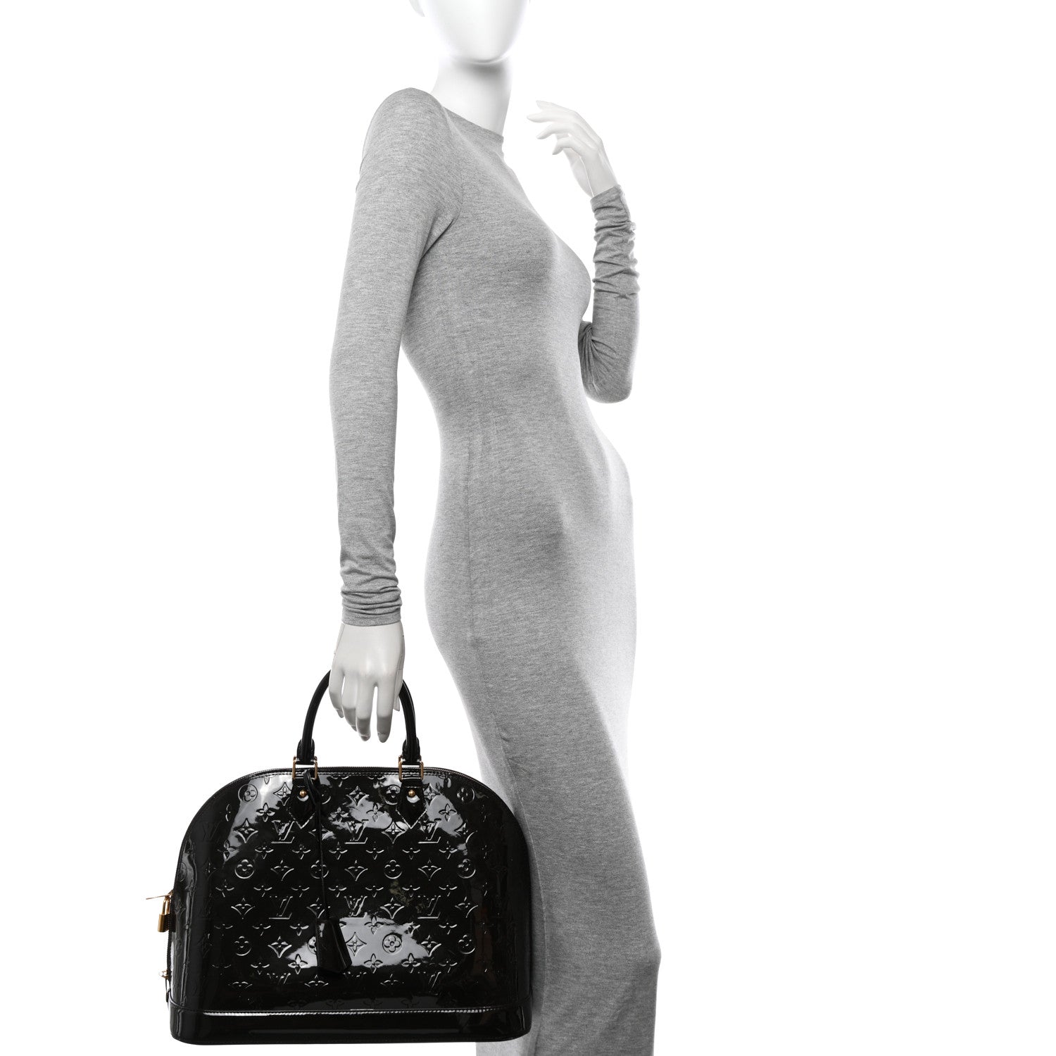 Louis Vuitton Vernis Alma GM Amarante 3 of 9