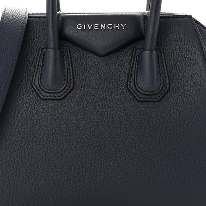 Givenchy Sugar Goatskin Mini Antigona Night Blue 8 of 10