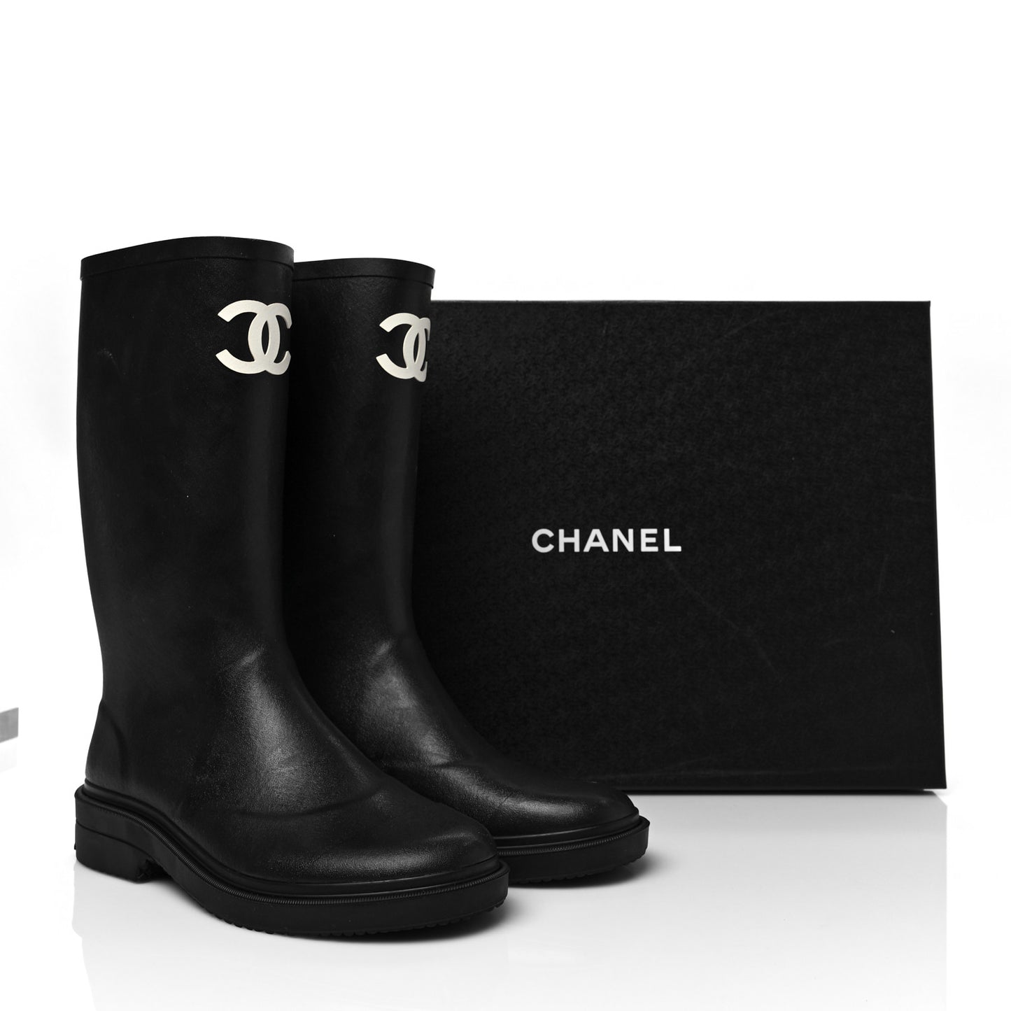 Caoutchouk CC High Boots 40 Black