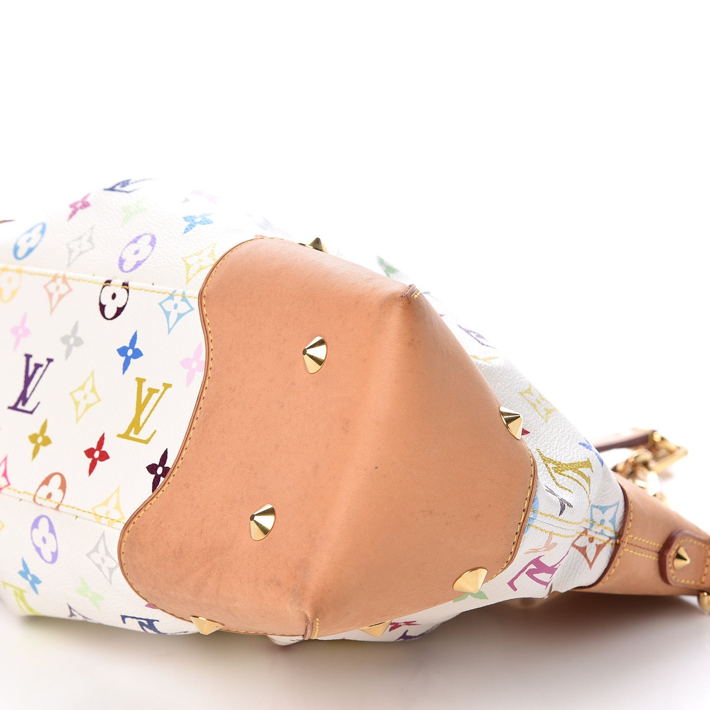 Monogram Multicolor Judy GM White