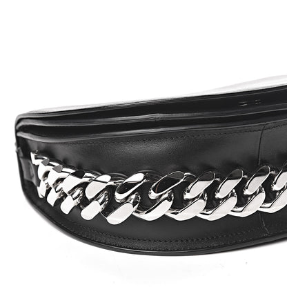 Givenchy Calfskin Mini Infinity Saddle Bag Black 7 of 9