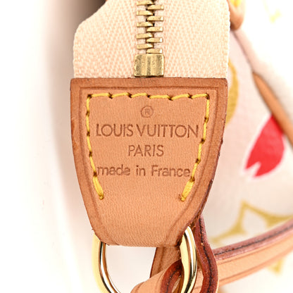 Louis Vuitton Monogram Cherry Blossom Pochette Accessories Red 6 of 11
