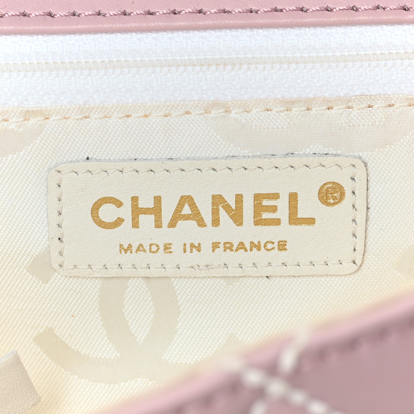 Calfskin Quilted Wild Stitch Mini Flap Light Purple