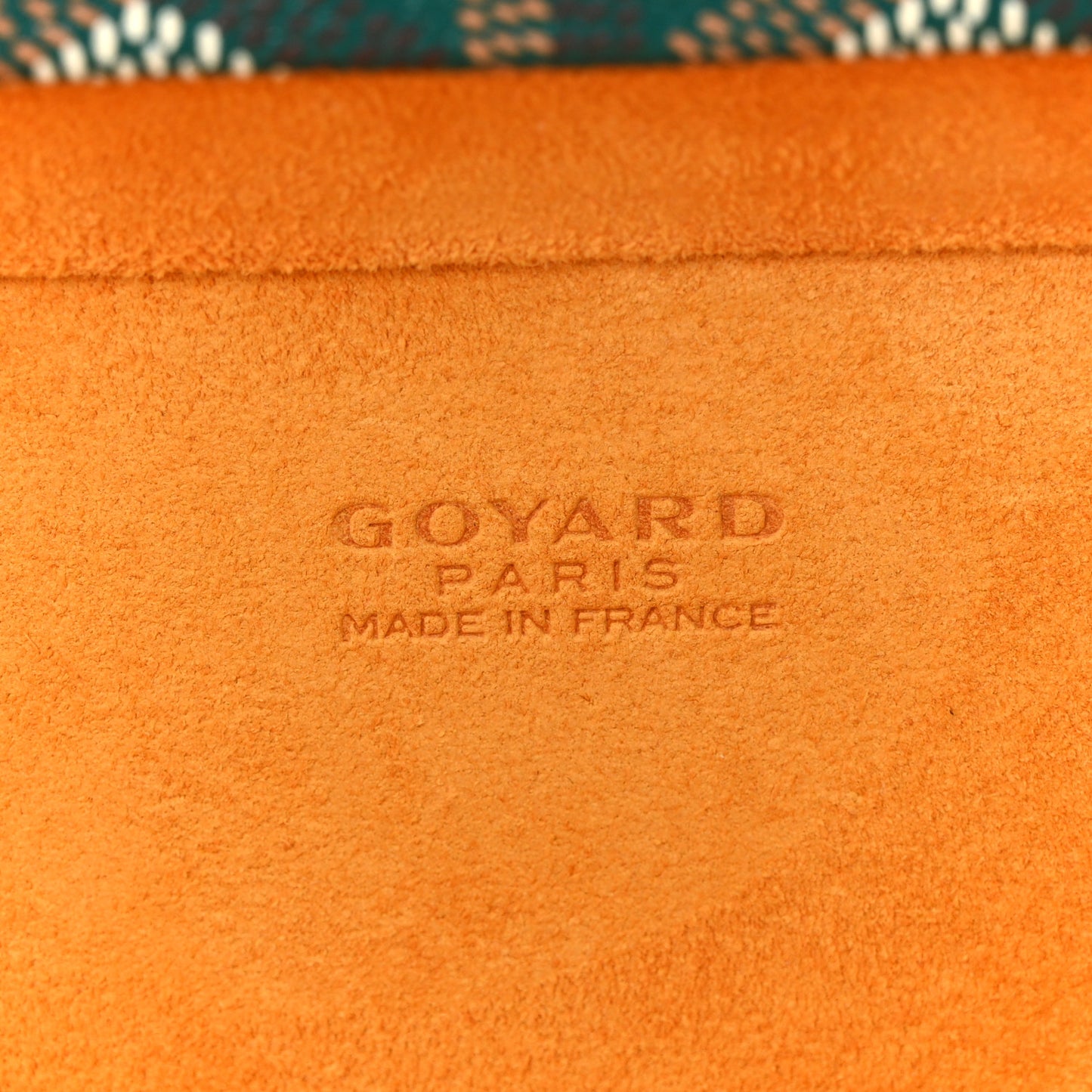 Goyardine Grand Hotel Trunk Bag Green