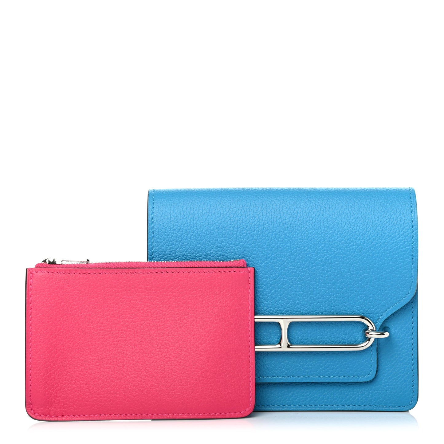 Evercolor Verso Roulis Slim Wallet Bleu Frida Rose Mexico