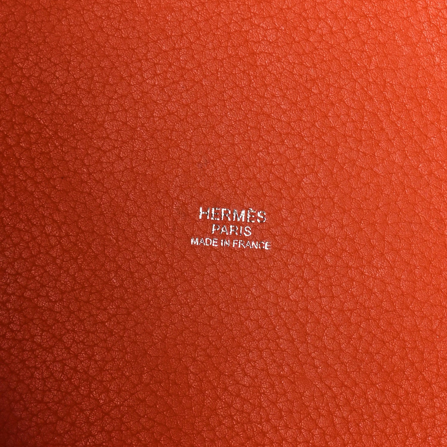 Hermes Taurillon Clemence Picotin Lock 22 MM Orange 8 of 10