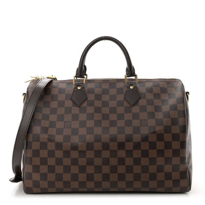 Louis Vuitton Damier Ebene Speedy Bandouliere 35 1 of 11