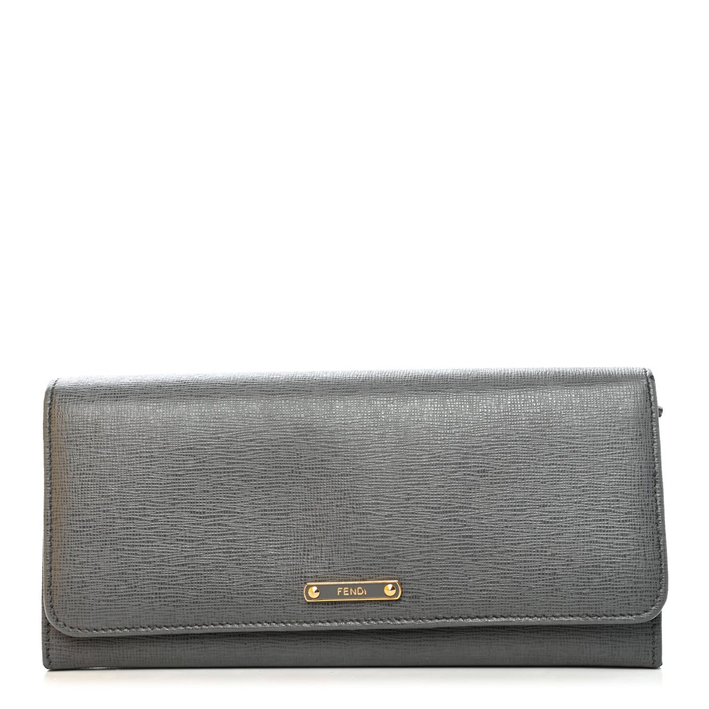 Vitello Elite Continental Wallet Grigio