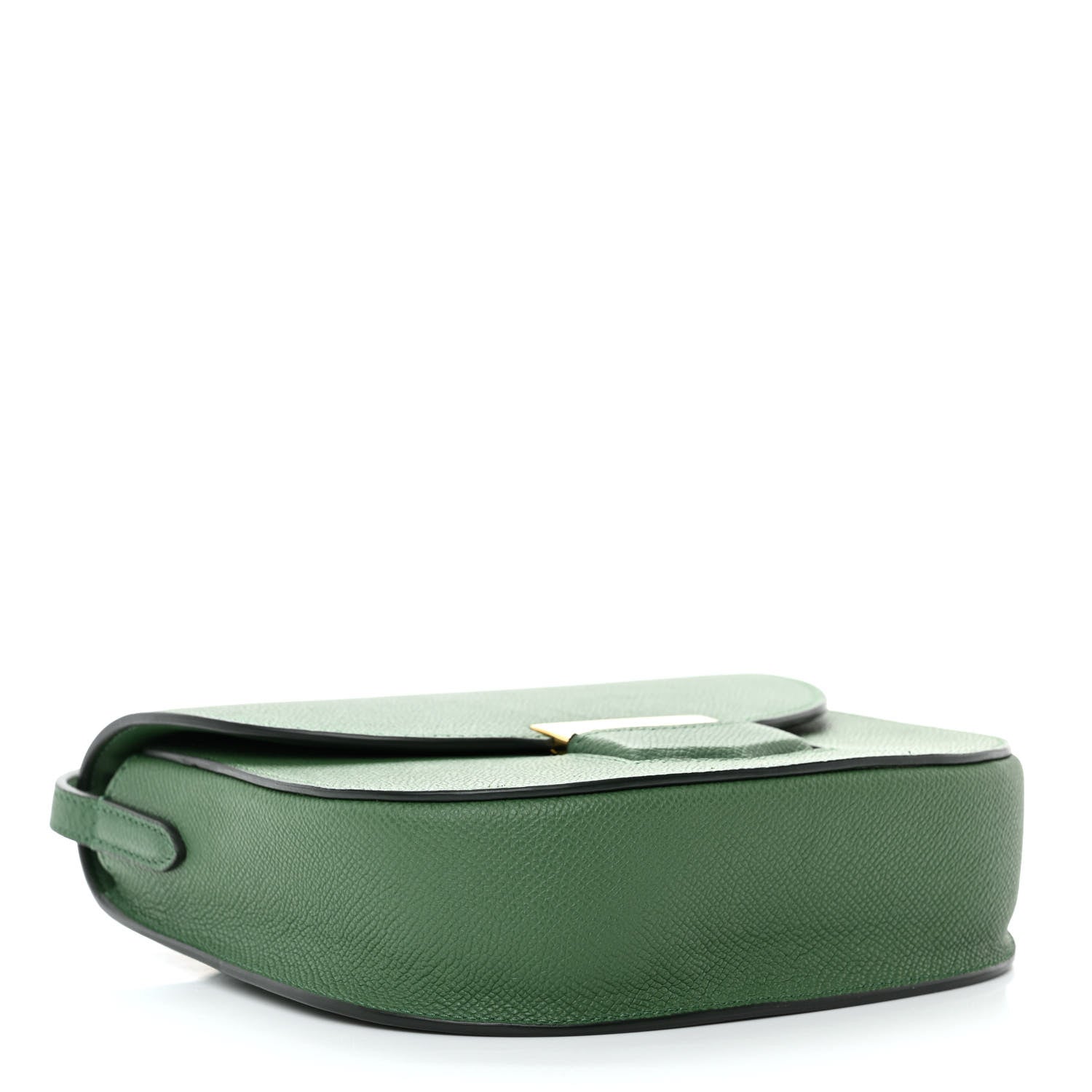 Celine Grained Calfskin Small Trotteur Light Forest 4 of 18