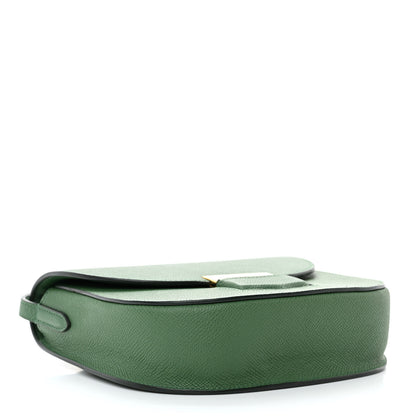 Celine Grained Calfskin Small Trotteur Light Forest 4 of 18