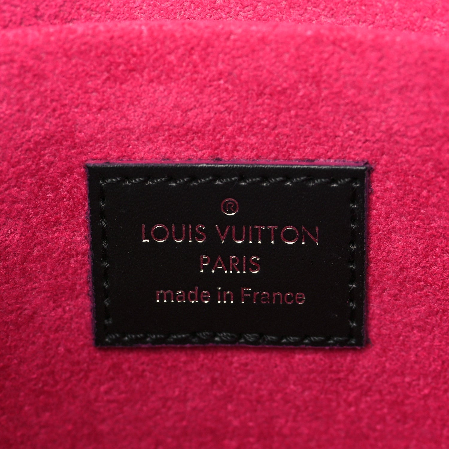 Louis Vuitton Epi Pochette Felicie Black Hot Pink 7 of 10
