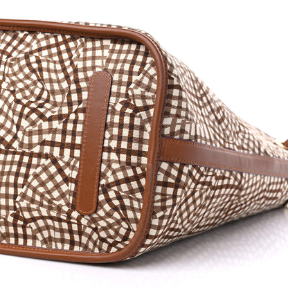 MCM Visetos Large Liz Reversible Shopper Tote Cognac 14 of 14