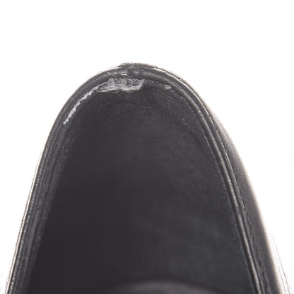 Saint Laurent Calfskin Vitello Vernice Tribtoo 105 Pumps 37.5 Black 11 of 14