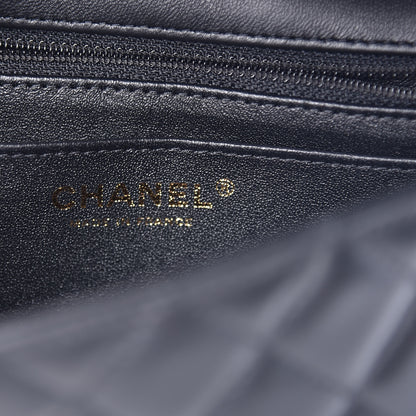 Chanel Lambskin Quilted Mini Rectangular Flap Black 5 of 7