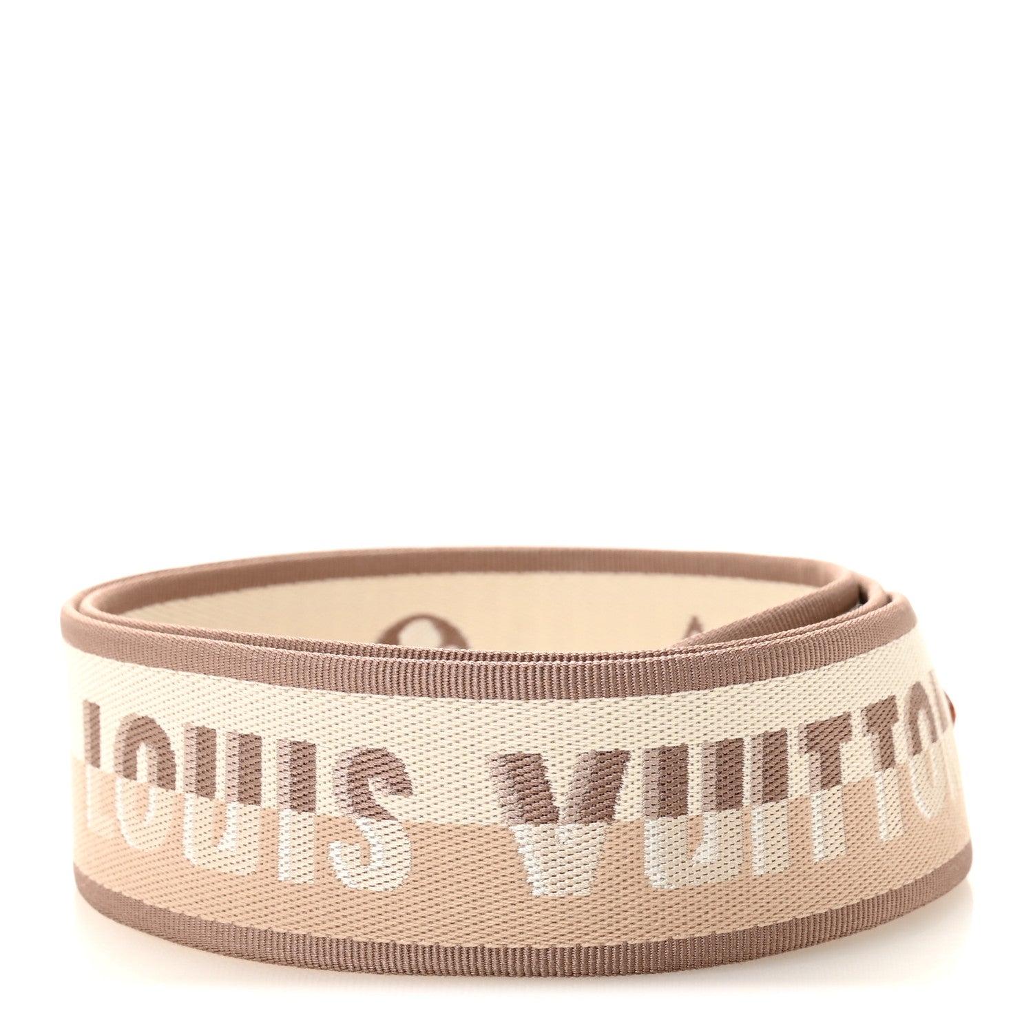 Louis Vuitton Jacquard Speedy Bandouliere 20 Shoulder Strap Beige 2 of 4