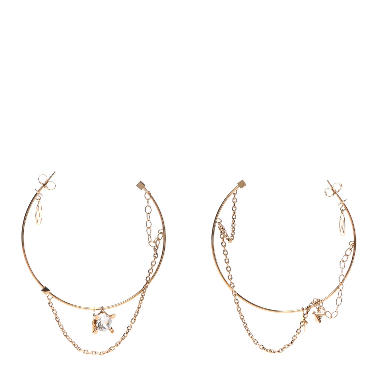 Roman Holidays Hoop Earrings Gold