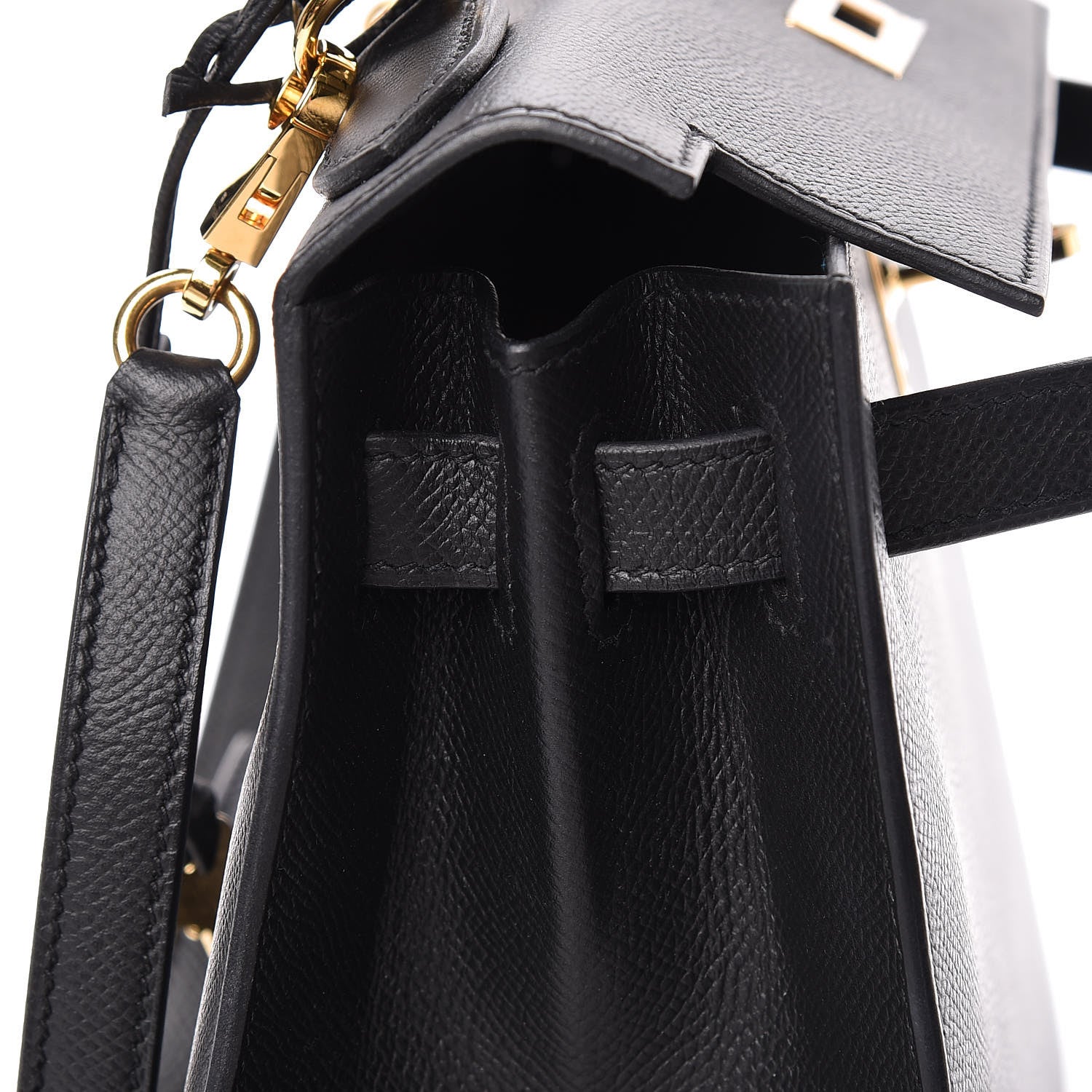 Hermes Epsom Kelly Sellier 28 Black 17 of 43