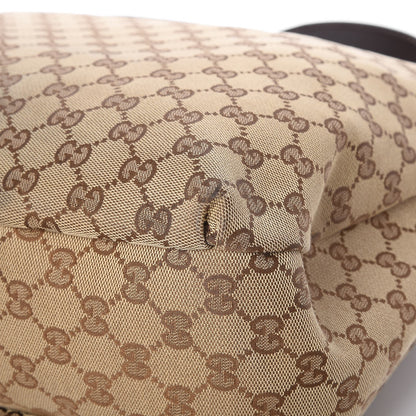 Gucci Monogram Large New Ladies Web Hobo Dark Brown 12 of 12
