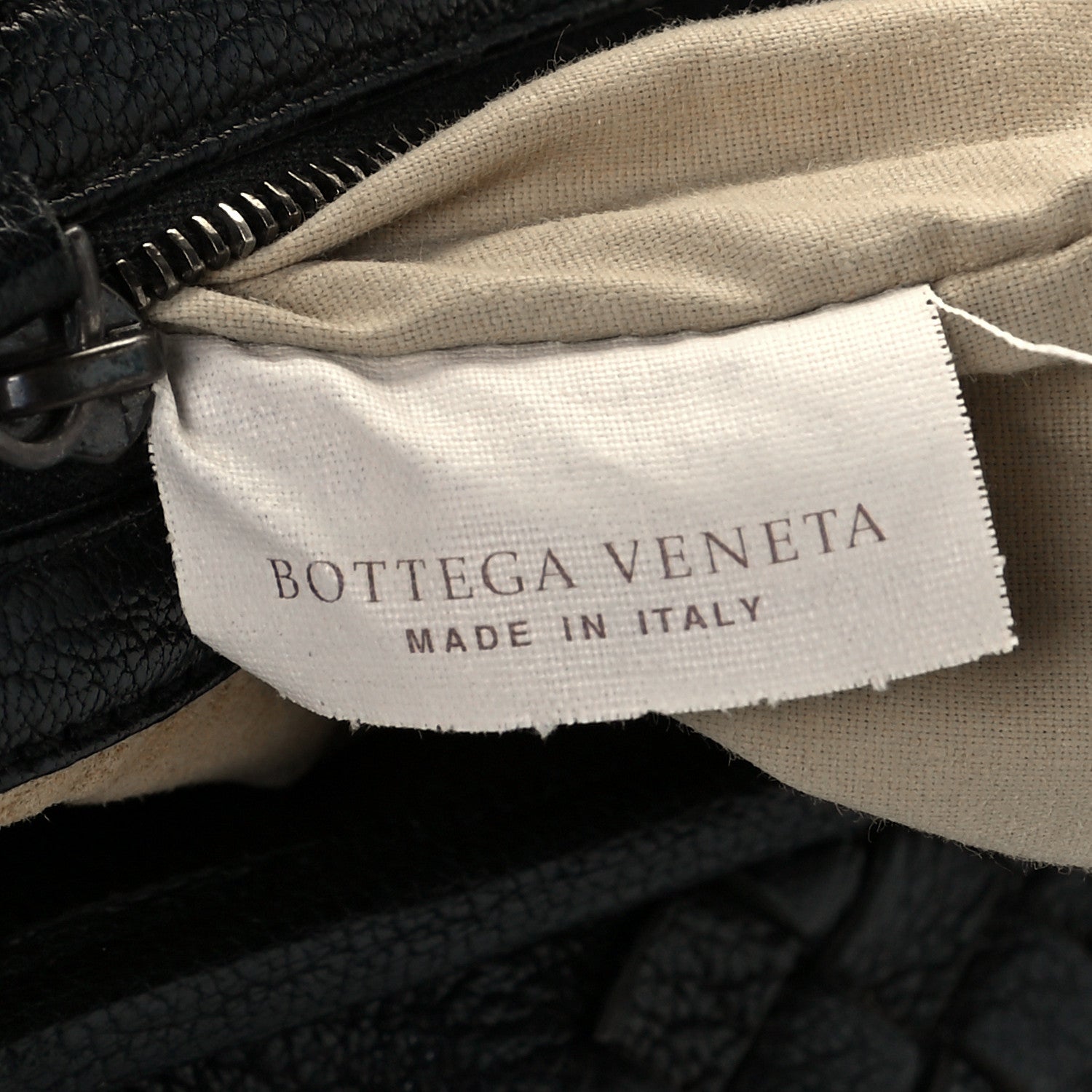 Bottega Veneta Cervo Deerskin Woven Hobo Black 8 of 11