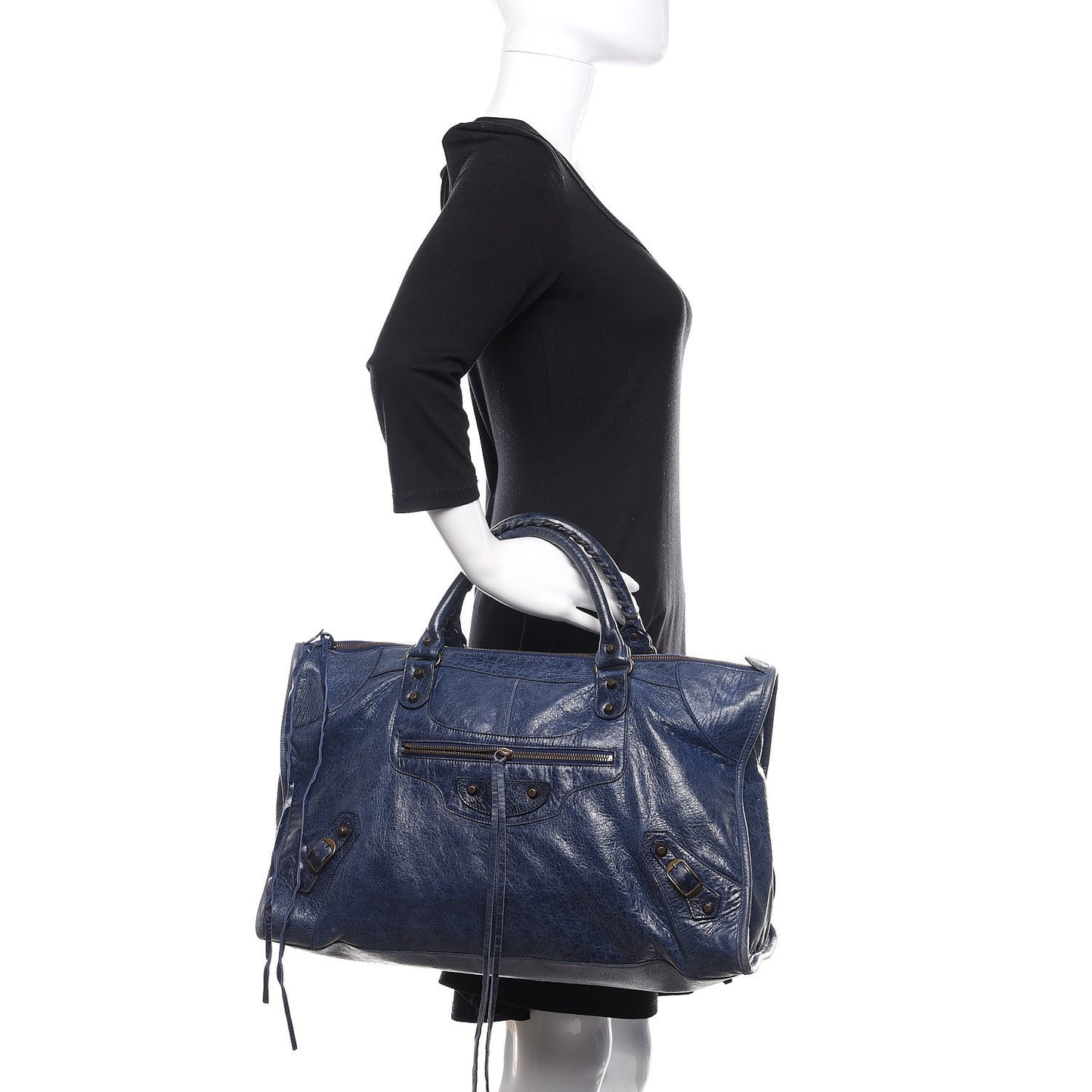 Agneau Classic Hardware Work Cornflower Bleu