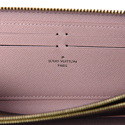 Louis Vuitton Monogram Clemence Wallet Rose Ballerine 6 of 7