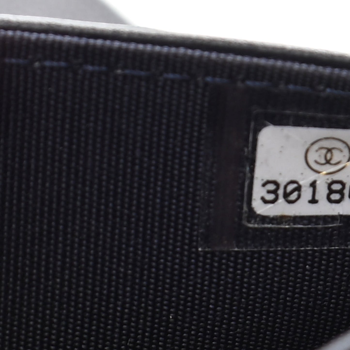 Caviar Quilted Boy Wallet On Chain WOC Navy