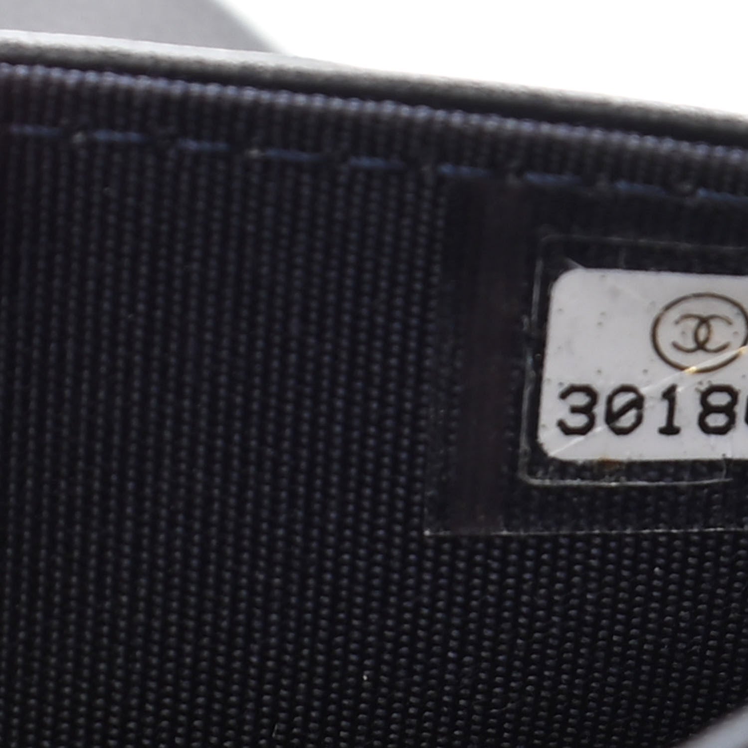 Chanel Caviar Quilted Boy Wallet On Chain WOC Navy 8 of 12