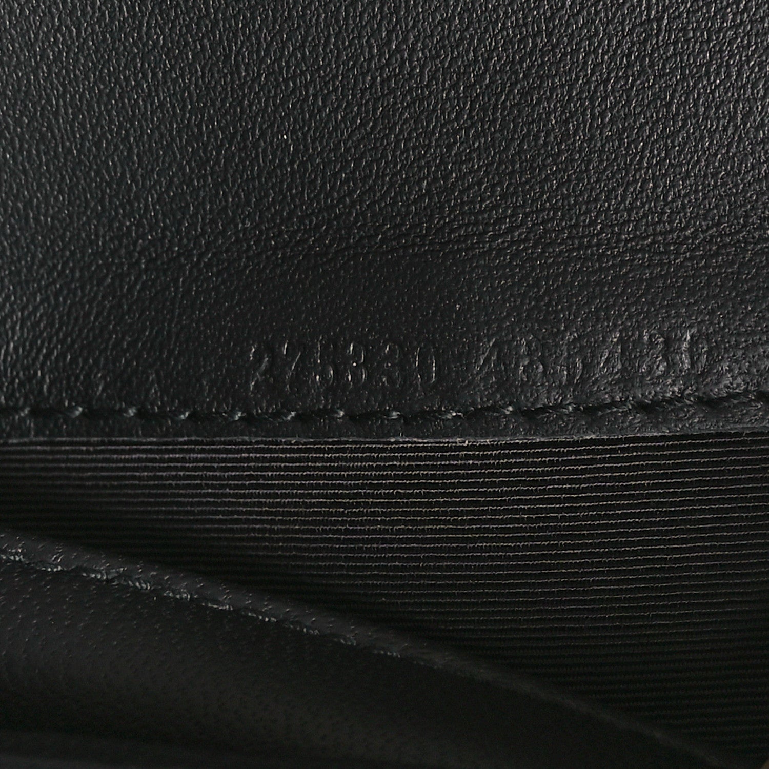 Alexander McQueen Metallic Calfskin Skull Continental Wallet Gunmetal 7 of 7