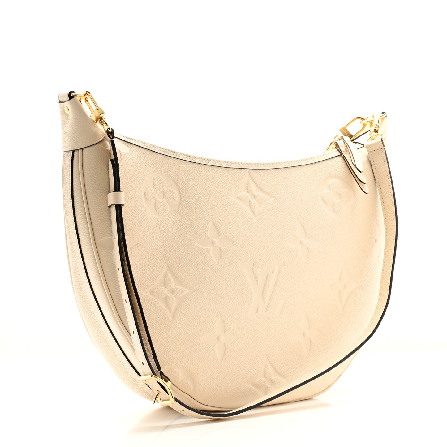 Empreinte Monogram Giant Loop Hobo Cream